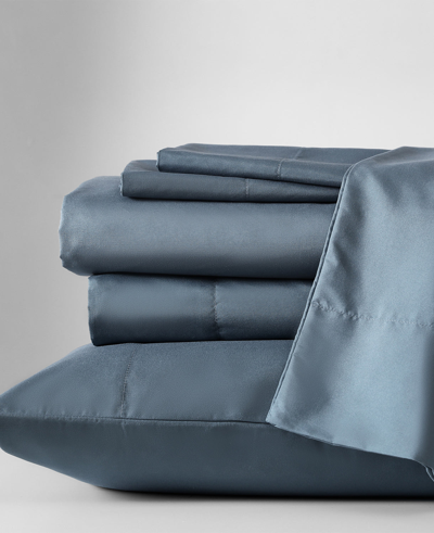 Kenneth Cole Solution Solid Sheet Set In Blue