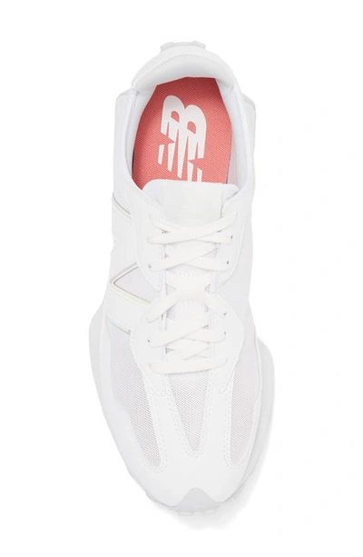 Shop New Balance Gender Inclusive 327 Sneaker In White/ White
