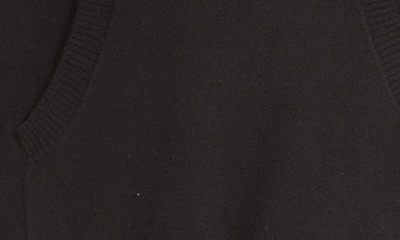 Max Studio Drawstring Hem Pullover Sweater In Black