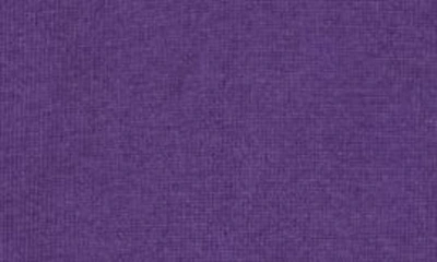 Shop 14th & Union 14th And Union Cotton Cashmere Quarter Zip Trim Fit Sweater In Purple Picasso