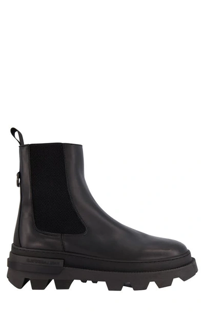 Shop Karl Lagerfeld Chelsea Boot In Black