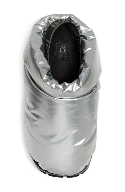 Shop Ugg Spaceslider Slipper In Silver