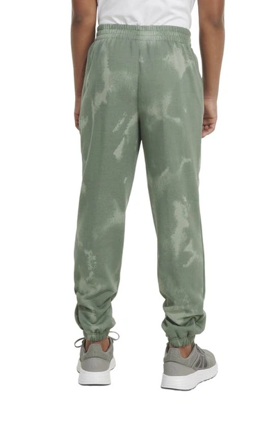 Shop Adidas Originals Kids' Fluidity Fleece Sweatpants In Silver Green