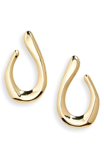 Shop Nordstrom Open Teardrop Stud Earrings In Gold