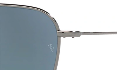 Ray Ban Caravan Reverse 58mm Square Sunglasses In Gunmetal