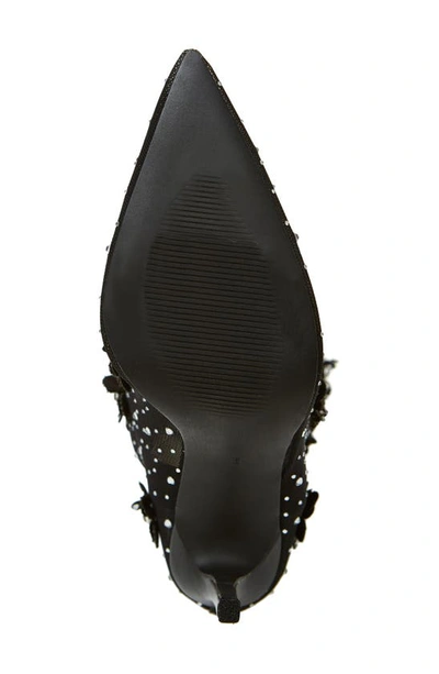 Azalea Wang Marlowe Embellished Over The Knee Boot In Black