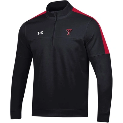 Shop Under Armour Black Texas Tech Red Raiders Midlayer Half-zip Jacket