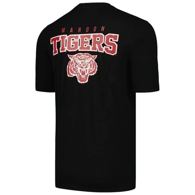 Shop Fisll Black Morehouse Maroon Tigers Applique T-shirt