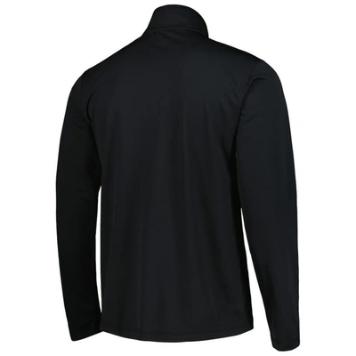 Shop Champion Black Iowa Hawkeyes Textured Quarter-zip Jacket
