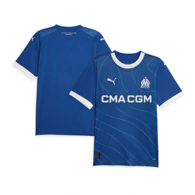 Shop Puma Blue Olympique Marseille 2023/24 Away Replica Jersey