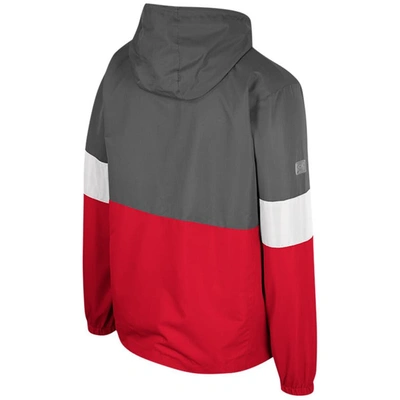 Shop Colosseum Charcoal Houston Cougars Miles Full-zip Hoodie Jacket