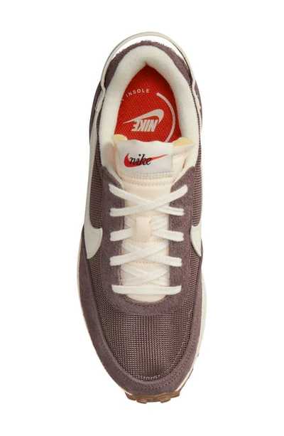 Shop Nike Waffle Debut Sneaker In Plum/ Coconut Milk