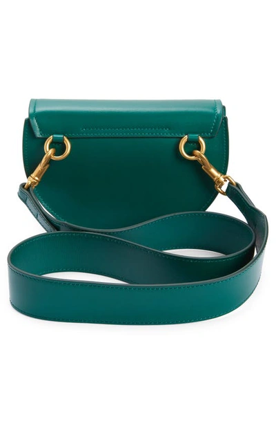 Shop Chloé Marcie Leather Belt Bag In Emerald 3l8