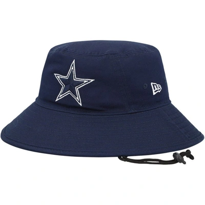 Shop New Era Navy Dallas Cowboys Main Bucket Hat