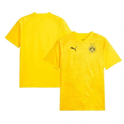 Shop Puma Yellow Borussia Dortmund 2023/24 Training Jersey