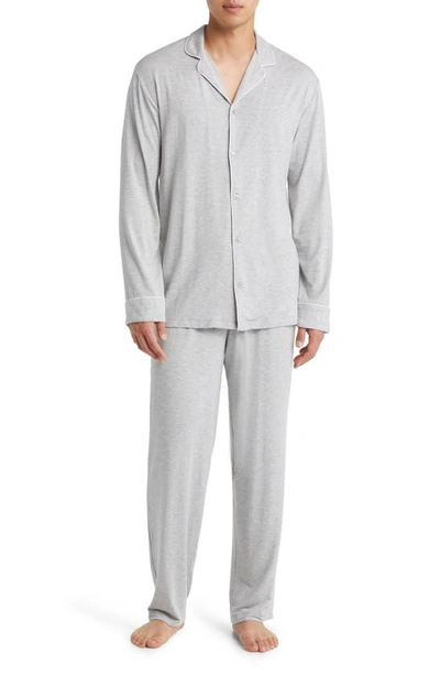 Shop Nordstrom Moonlight Pajamas In Grey Heather