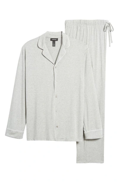 Shop Nordstrom Moonlight Pajamas In Grey Heather