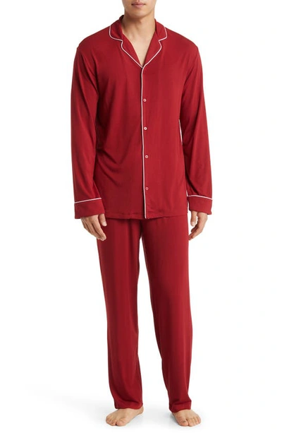 Shop Nordstrom Moonlight Pajamas In Red Sun