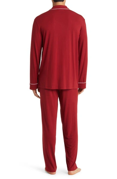 Shop Nordstrom Moonlight Pajamas In Red Sun