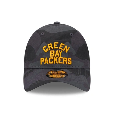 Shop New Era Camo Green Bay Packers Core Classic 2.0 9twenty Adjustable Hat