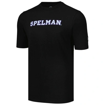 Shop Fisll Black Spelman College Jaguars Applique T-shirt