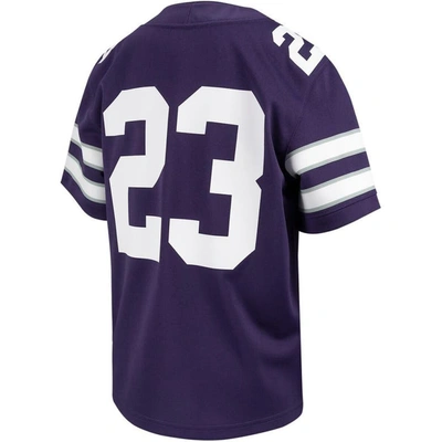 Shop Nike Youth  #23 Purple Kansas State Wildcats Untouchable Replica Game Jersey