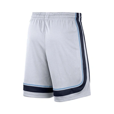 Nike Men's  White, Navy Memphis Grizzlies 2020/21 Association Edition Performance Swingman Shorts In White
