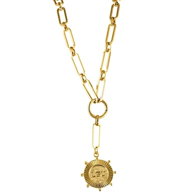Shop Emerson Street Lsu Tigers Gouda Necklace In Gold