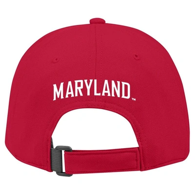Shop Under Armour Red Maryland Terrapins Blitzing Accent Iso-chill Adjustable Hat