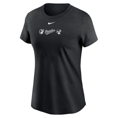 Shop Nike Black Baltimore Orioles Over Shoulder T-shirt