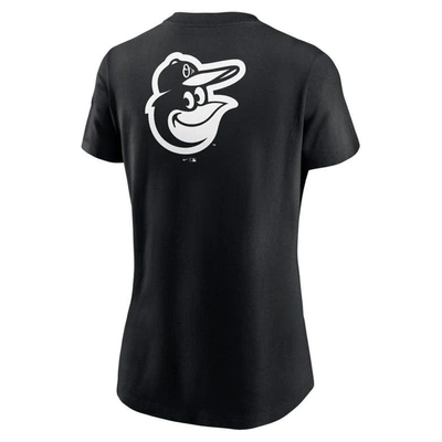 Shop Nike Black Baltimore Orioles Over Shoulder T-shirt