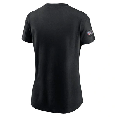 Shop Nike Black New Orleans Saints 2023 Nfl Crucial Catch Sideline Tri-blend T-shirt