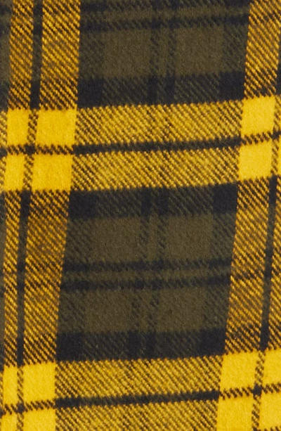 Schott Two-pocket Flannel Long Sleeve Button-up Shirt In Spruce