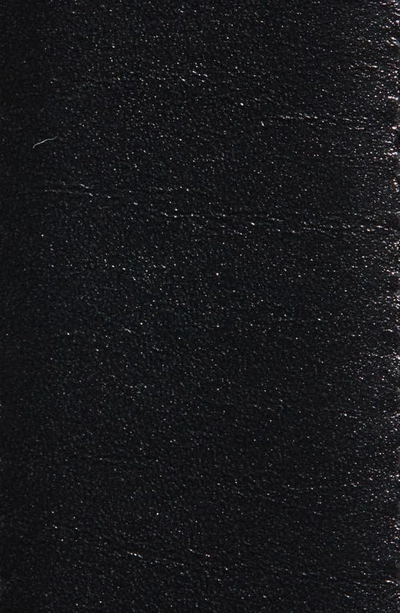 Shop Saint Laurent Western Leather Belt In Black