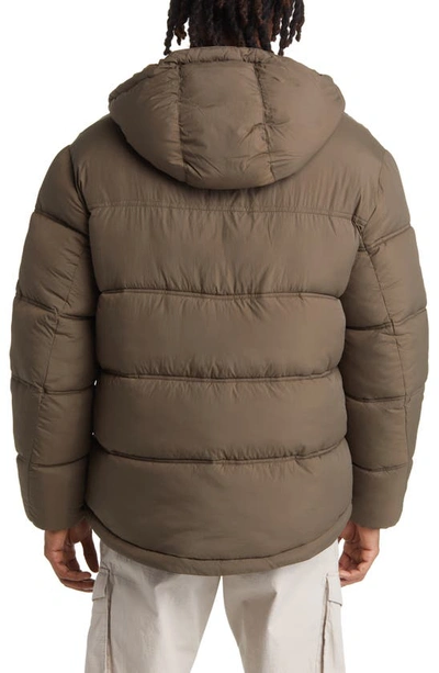 The Very Warm Water Resistantrecycled Nylon Anorak In Canteen