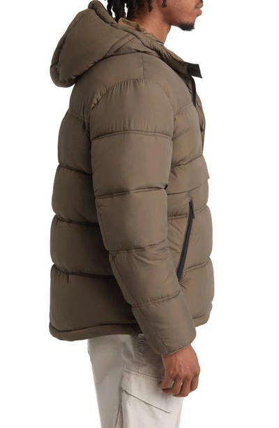 The Very Warm Water Resistantrecycled Nylon Anorak In Canteen