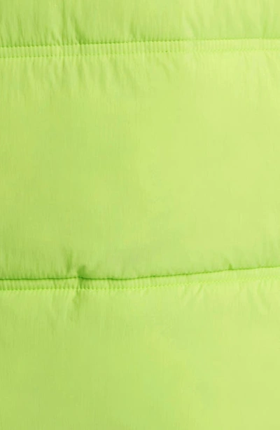 The Very Warm Water Resistantrecycled Nylon Anorak In Lime