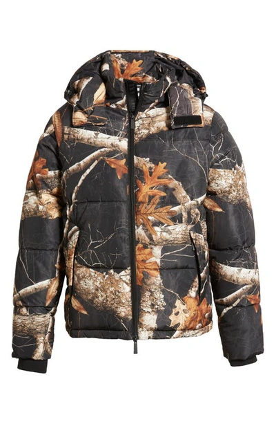 The Very Warm Gender Inclusive Hooded Puffer Coat In Shadows