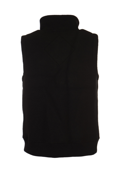 Shop Canada Goose Mersey Fleece Vest In Black