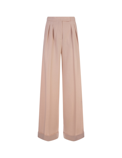 Shop Max Mara Pink Faraday Wide Trousers In Rosa