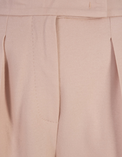 Shop Max Mara Pink Faraday Wide Trousers In Rosa