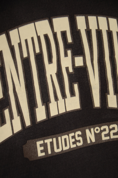 Shop Etudes Studio Story-centre Sweatshirt In Black