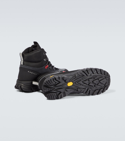 Shop Oakley Vertex Suede Hiking Boots In Black