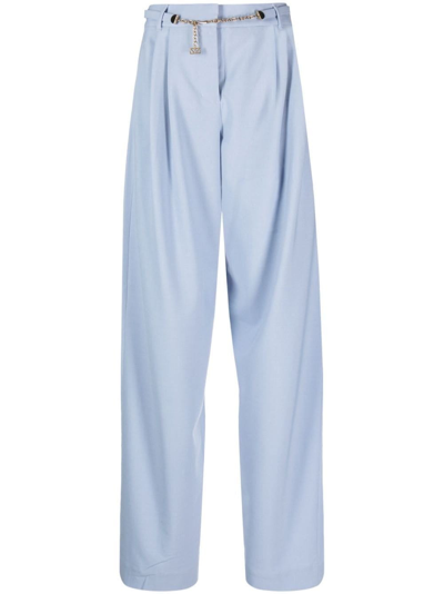 Shop Zimmermann Luminosity Tailored Trousers In Blue