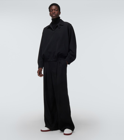 The Row Ronan Harrington Jacket In Black