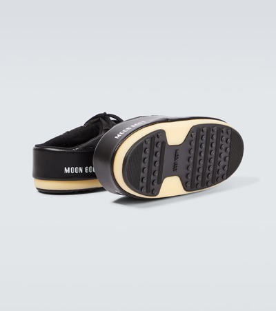 Moon Boot Evx Nylon Mules In Black