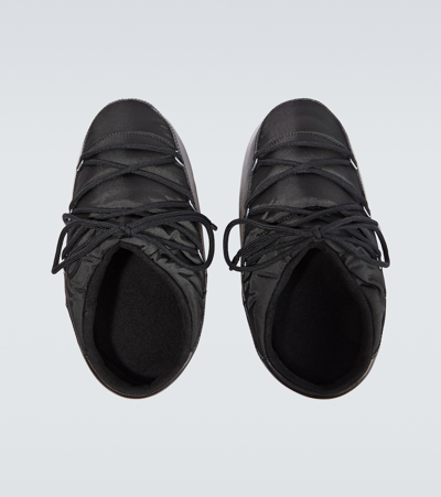 Moon Boot Evx Nylon Mules In Black