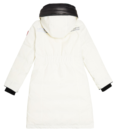 Canada Goose Brittania Water-repellent Padded Coat In White