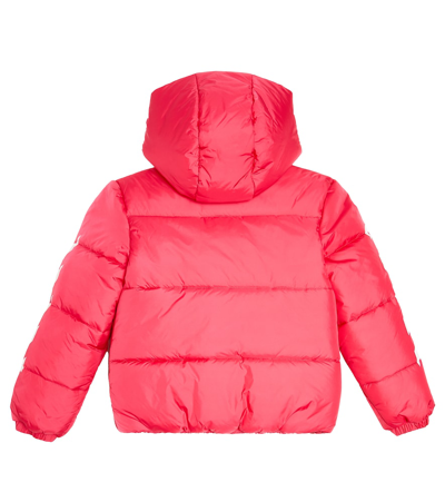 Shop Off-white Bookish Puffer Jacket In Pink