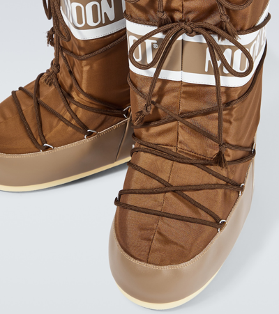 Shop Moon Boot Icon Snow Boots In Brown